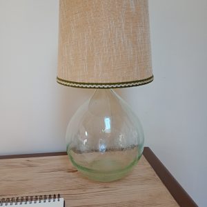 Lampe déco en verre